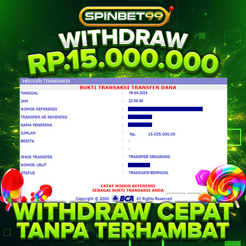 Bukti WD SPINBET99 #6